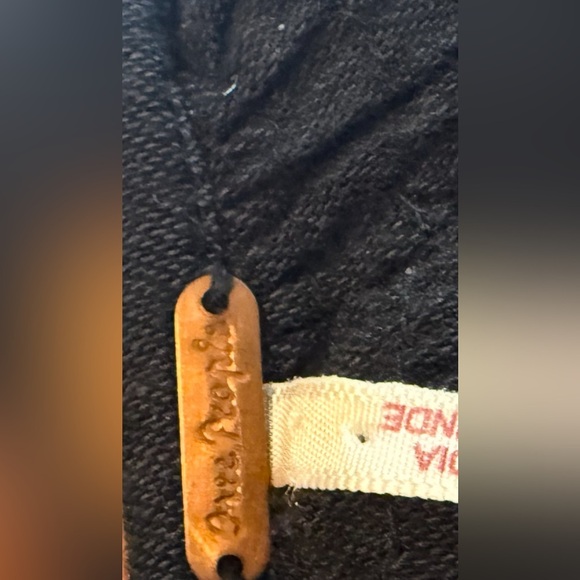 Free People Black Mini Dress with Embroidered Details - Picture 2 of 9